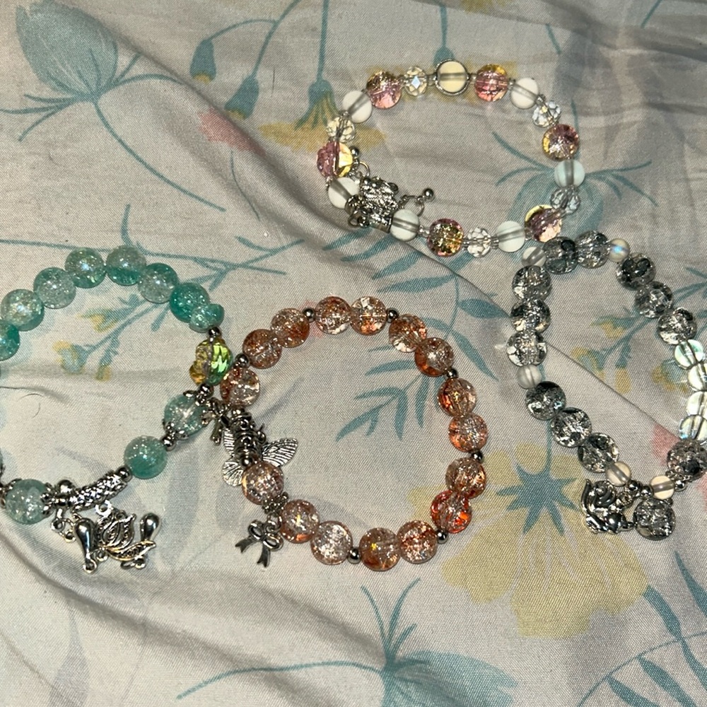 Homemade bracelets